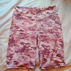 Fabletics Printed Powerhold Biker Shorts
